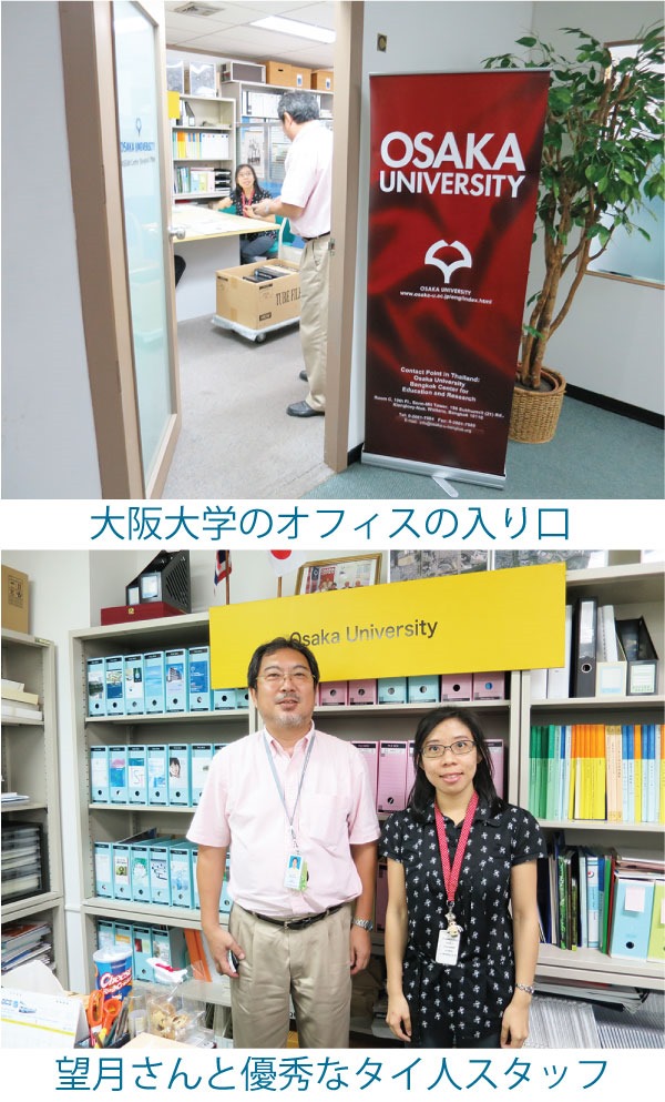 あぱまん情報が管理する賃貸オフィスに入居する大阪大学