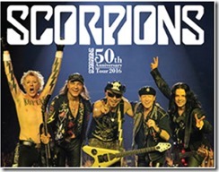 Scorpions 50th Anniversary Tour 2016