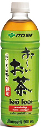 おーいお茶24本で695バーツ