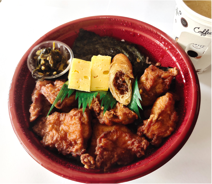 のり唐丼 150バーツ