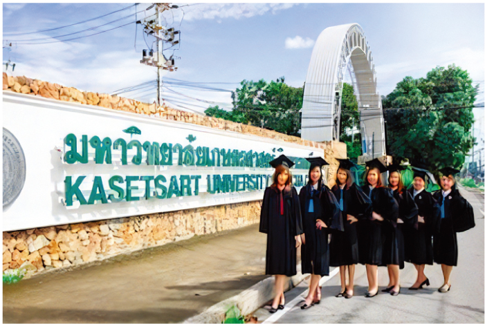 カセサート大学 7万人の総合大学