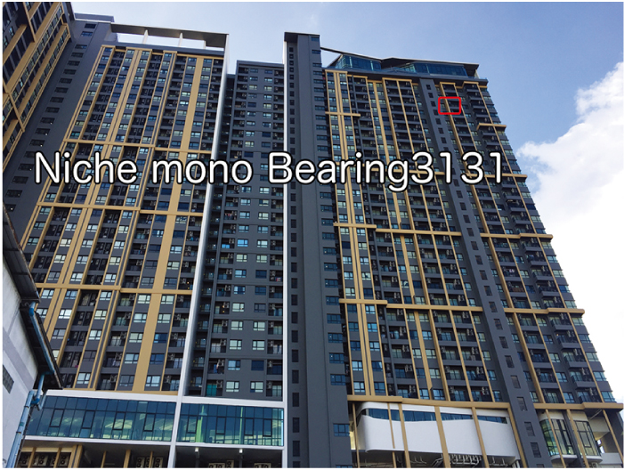 Niche mono Sukhumvit-Bearingの31階の部屋が265万バーツ、元の価格よりも50万バーツ以上も安くなっています