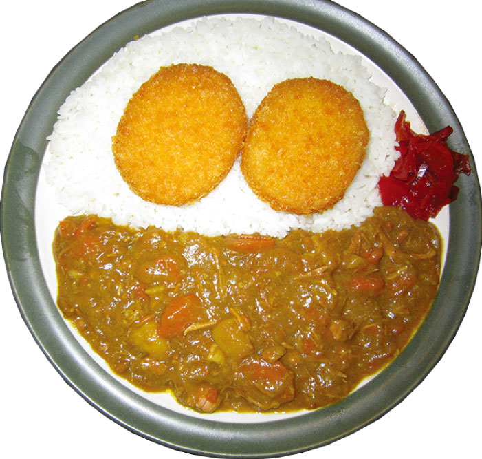 コロッケカレーライス