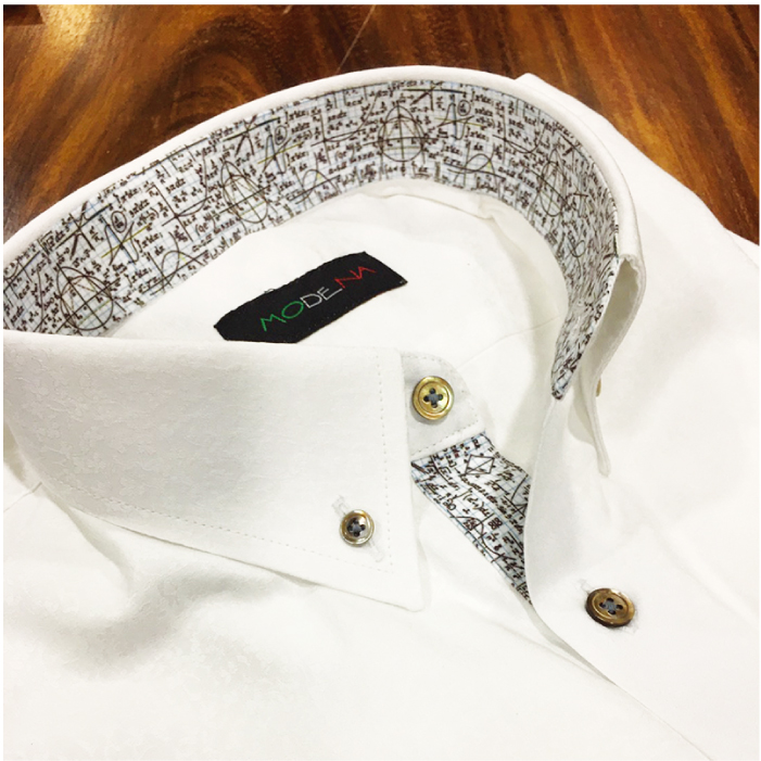 高級生地で仕立てるシャツ