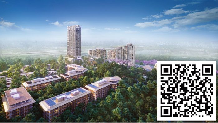 バンナートラット通りで建設中のザ・フォレスティアズ