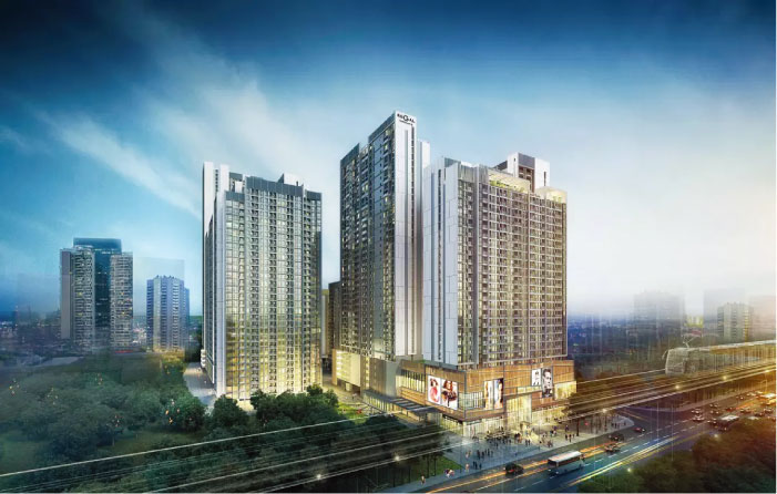 BTSサムローン駅近で2024年に完成が見込まれるリーガルスクムビット76