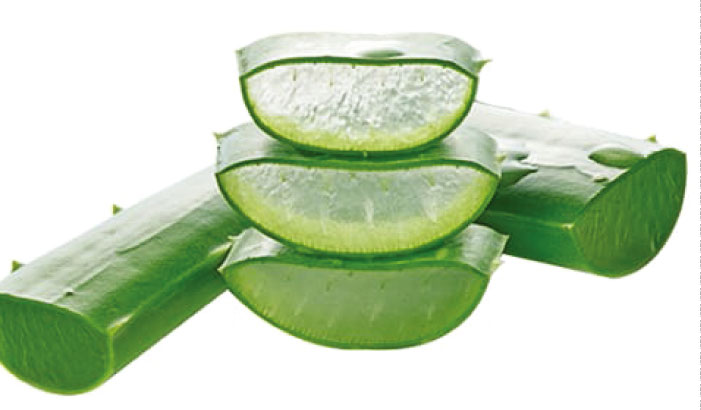 アロエベラの葉肉のエキスをそのまま抽出しました