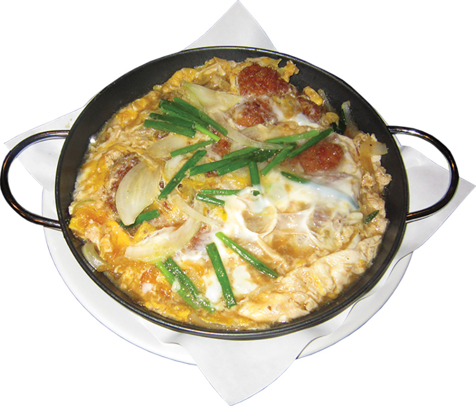 カツ煮（288バーツ）