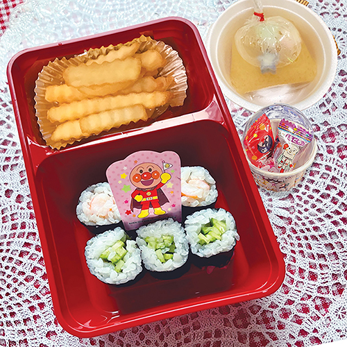 博多のお子様寿司（130バーツ）