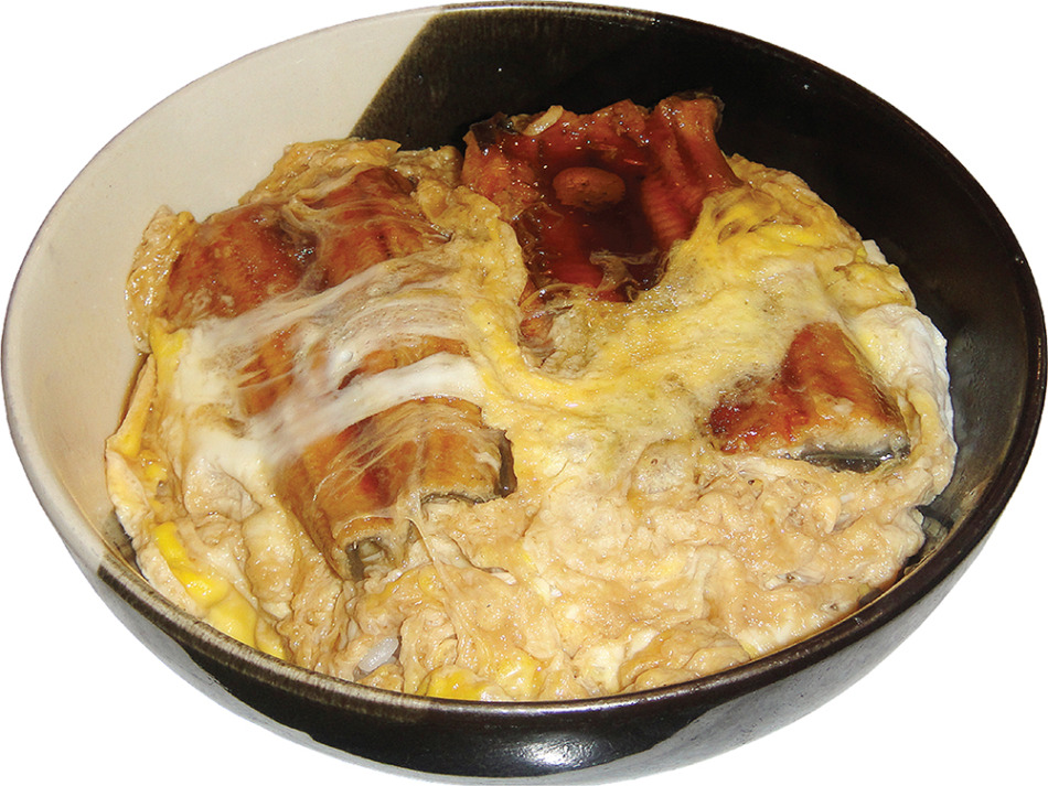 鰻玉丼（498バーツ）