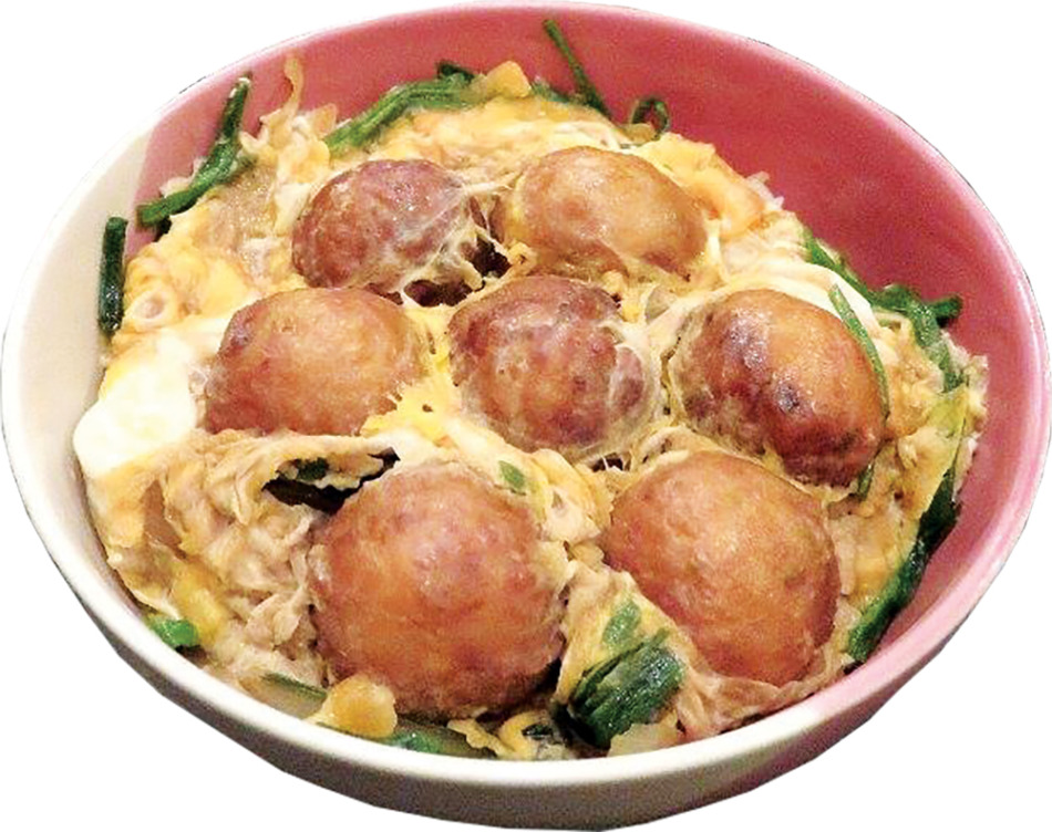 たこやき丼（258バーツ）