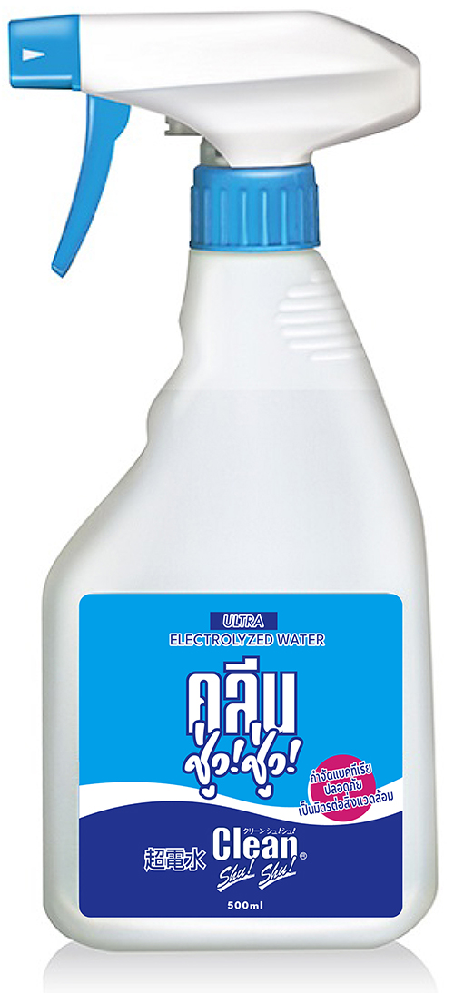 クリーンシュ!シュ!500㎖入りのスプレーボトル