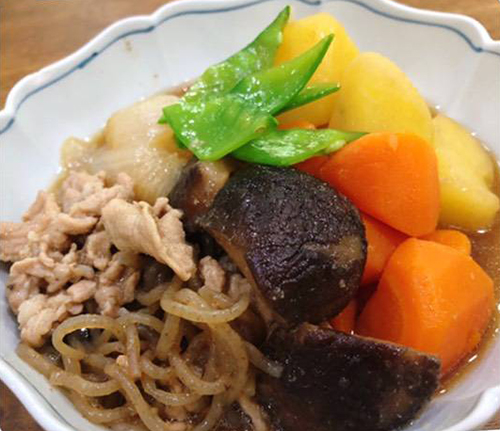 肉じゃが（130バーツ）