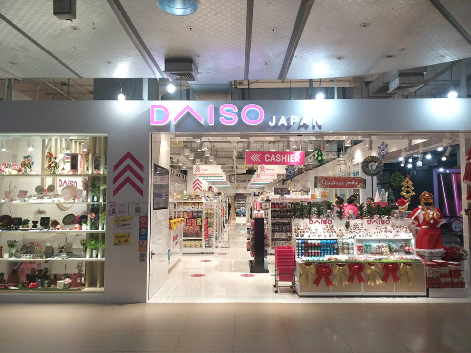 サイアムスクエアワンLG階でリニューアルオープン!看板も新たに「DAISO JAPAN」に変更