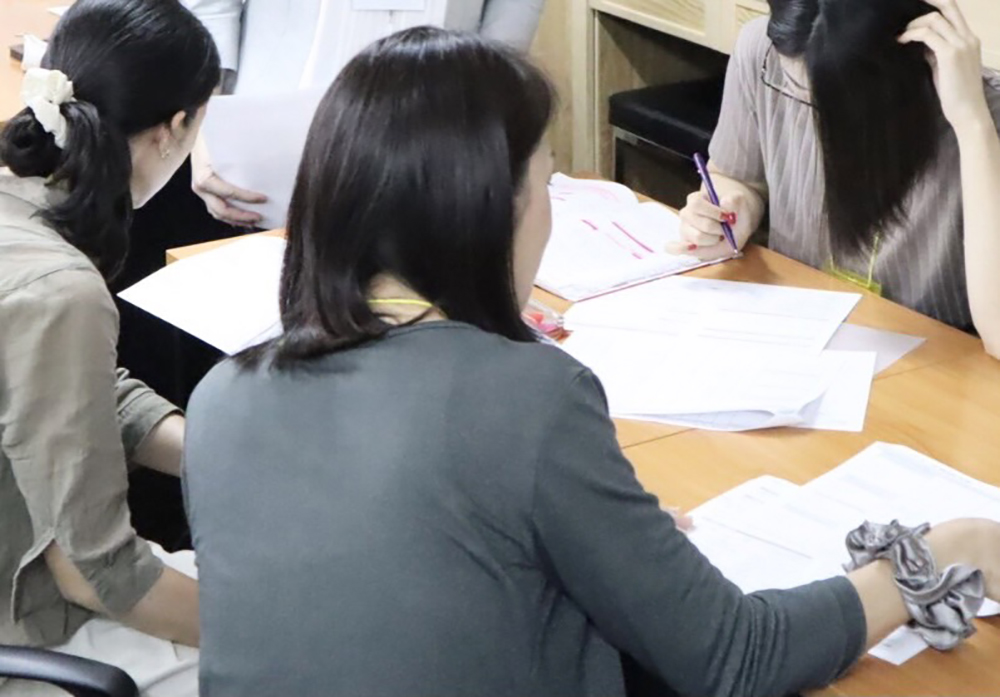 LSEアカデミーで日本語教師養成講座を受ける生徒たち