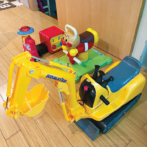 博多では個室におもちゃを用意することも出来る
