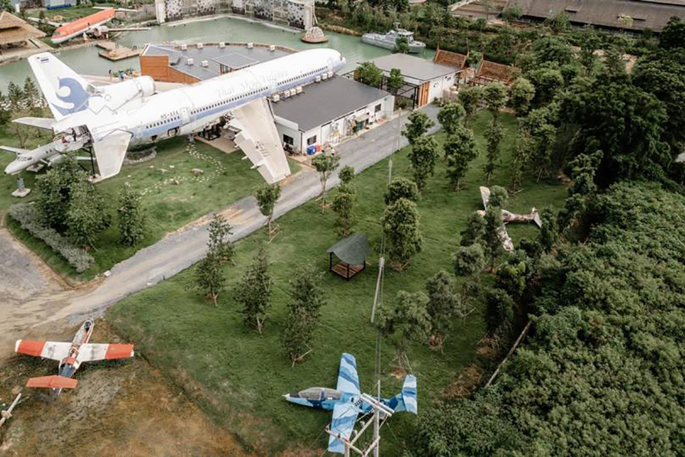 ナコンパトムの飛行機カフェ「ナイアガラ N ガーデン」（掲載写真はタイ政府観光庁ホームページより）