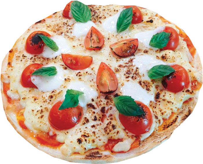 「ピザキャット」美人トマトのマルゲリータピザ