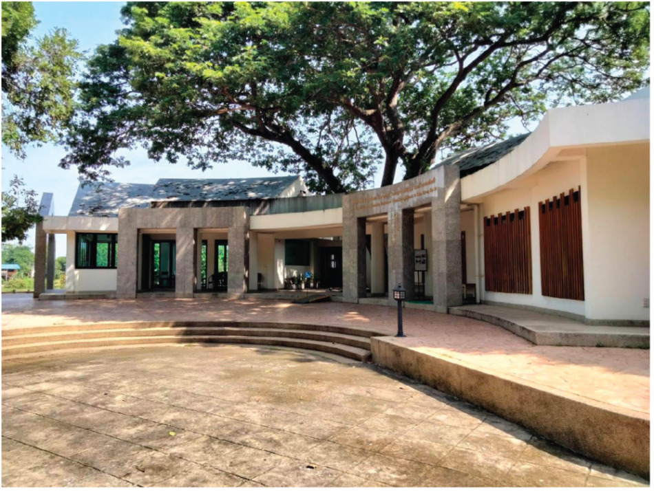 約5分間のビデオ説明がある山田長政資料館:著者撮影